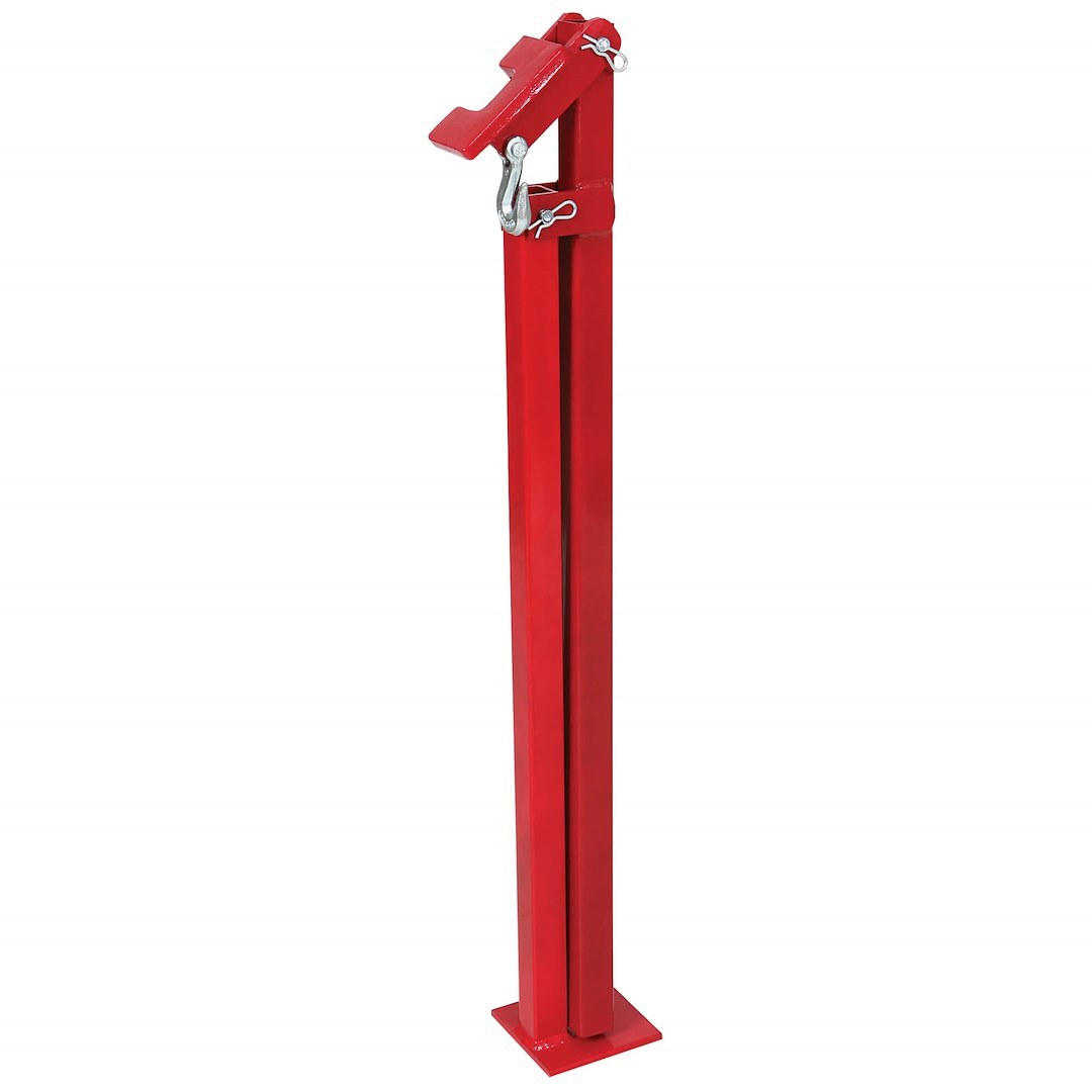 Hi-Lift Jack Post Puller, Post Popper®, 1-1/2 Inch Square Tubing Construction, 39 Inch Height, 21 Pound Weight, Gloss Enamel, Red – PP-300