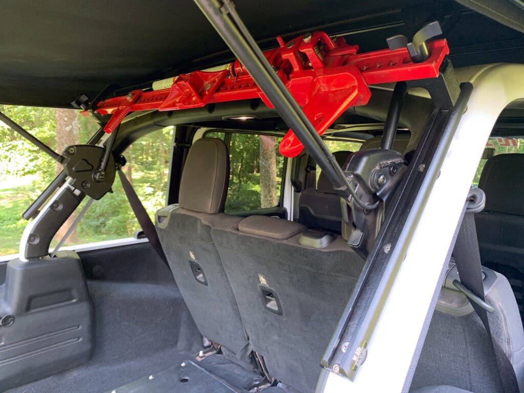 Hi-Lift Jack Jack Mount, Trailtrak ®, Mounts to Roll Cages, Aluminum – TT-1000