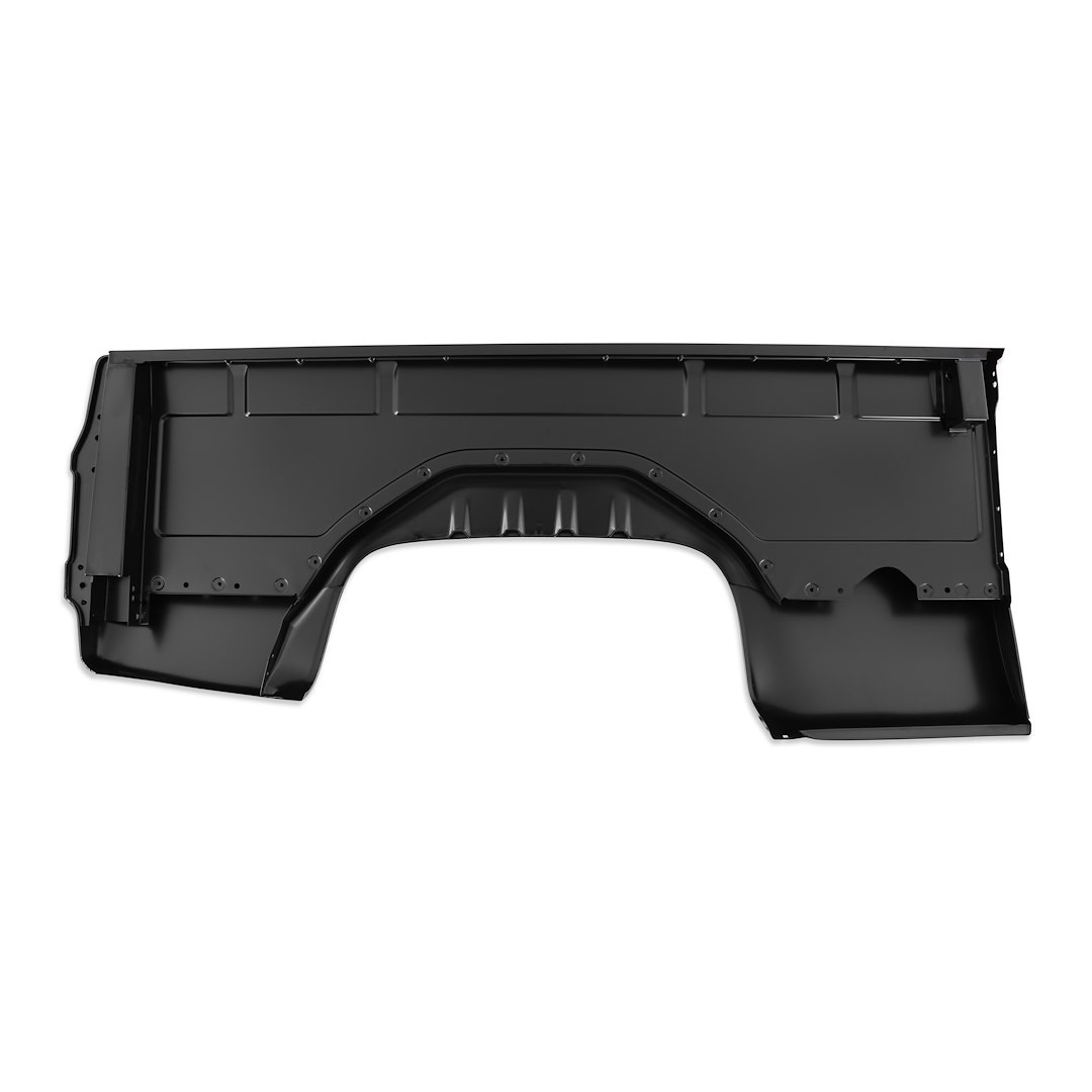 Holley Truck Bed Side Panel, Black Edp Coated, Steel, Without Fuel Filler Hole – 04-100