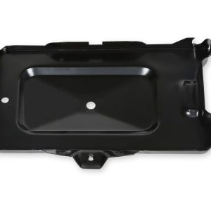 Holley Battery Tray, Black Edp Coated Steel – 04-254