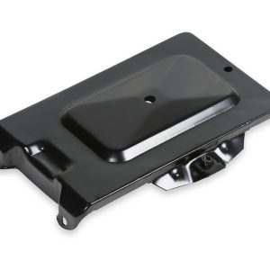 Holley Battery Tray, Black Edp Coated Steel – 04-254