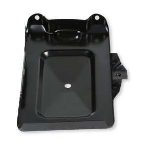 Holley Battery Tray, Black Edp Coated Steel – 04-254
