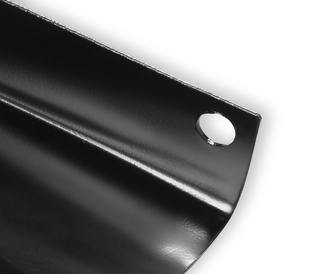 Holley Cowl Panel, Lower Cowl Side Panel, Steel, Black Edp Coated – 04-266