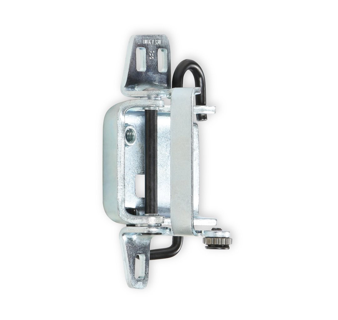 Holley Door Hinge, Door Half Hinge, Silver, Steel, Single – 04-283