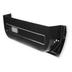 Holley Door Panel Insert, For Lower Inner Door, Edp Coated, Black, Steel – 04-287