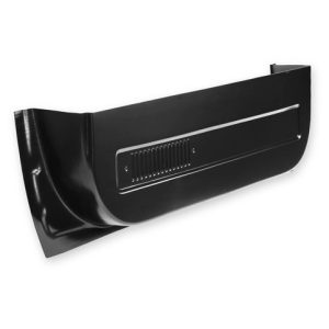 Holley Door Panel Insert, For Lower Inner Door, Edp Coated, Black, Steel – 04-287