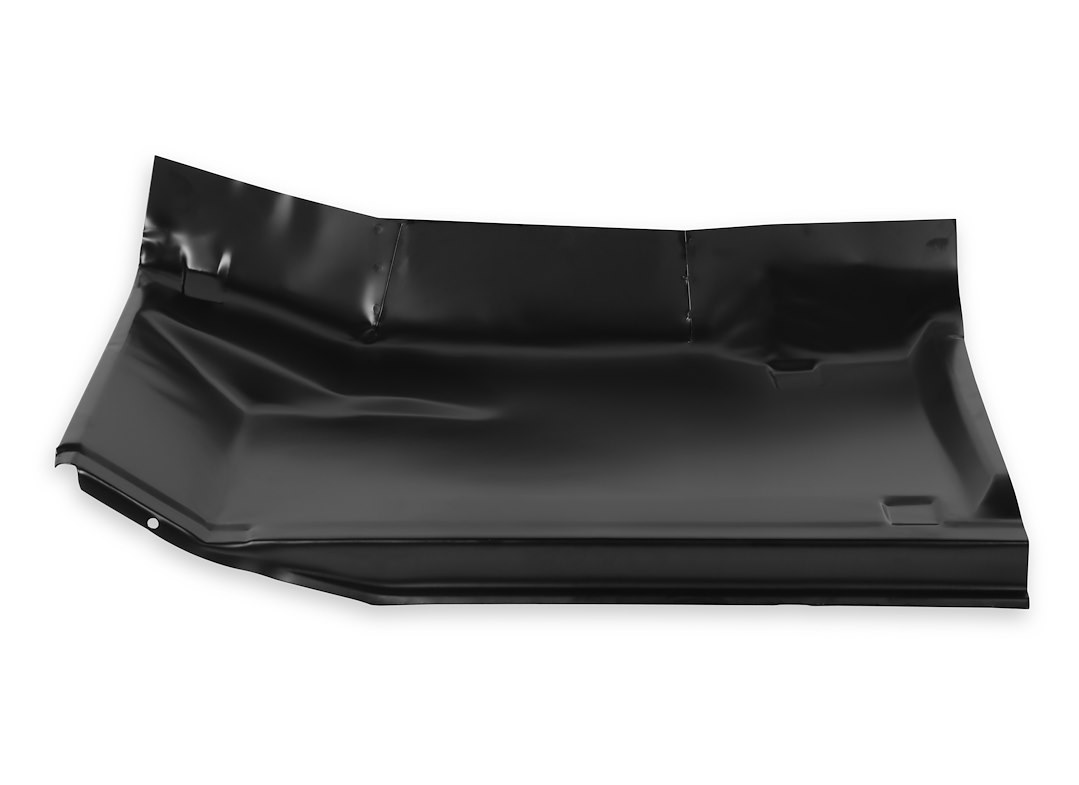 Holley Floor Pan, Full Left Side Floor, Without Drain Hole Cutouts, Black Edp Coated, Steel – 04-373