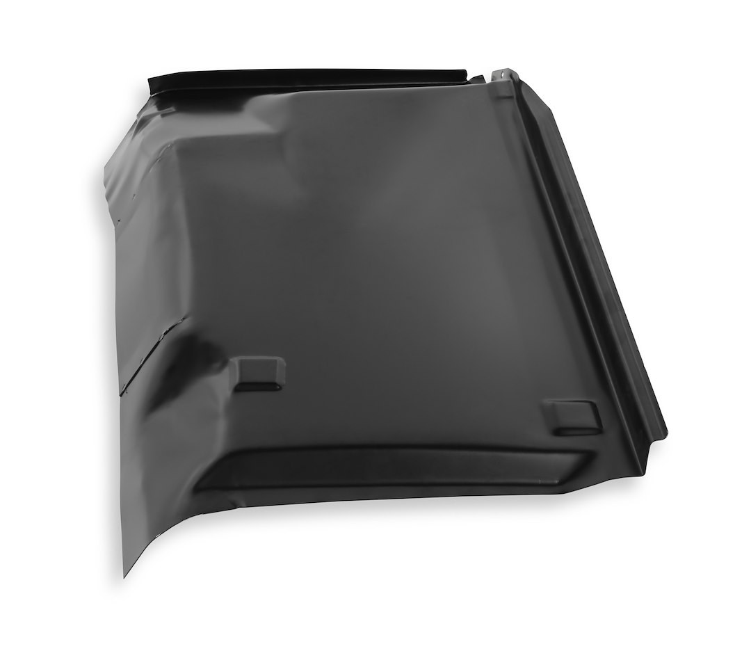 Holley Floor Pan, Full Left Side Floor, Without Drain Hole Cutouts, Black Edp Coated, Steel – 04-373