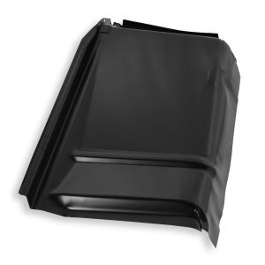 Holley Floor Pan, Full Right Side Floor, Without Drain Hole Cutouts, Black Edp Coated, Steel – 04-374