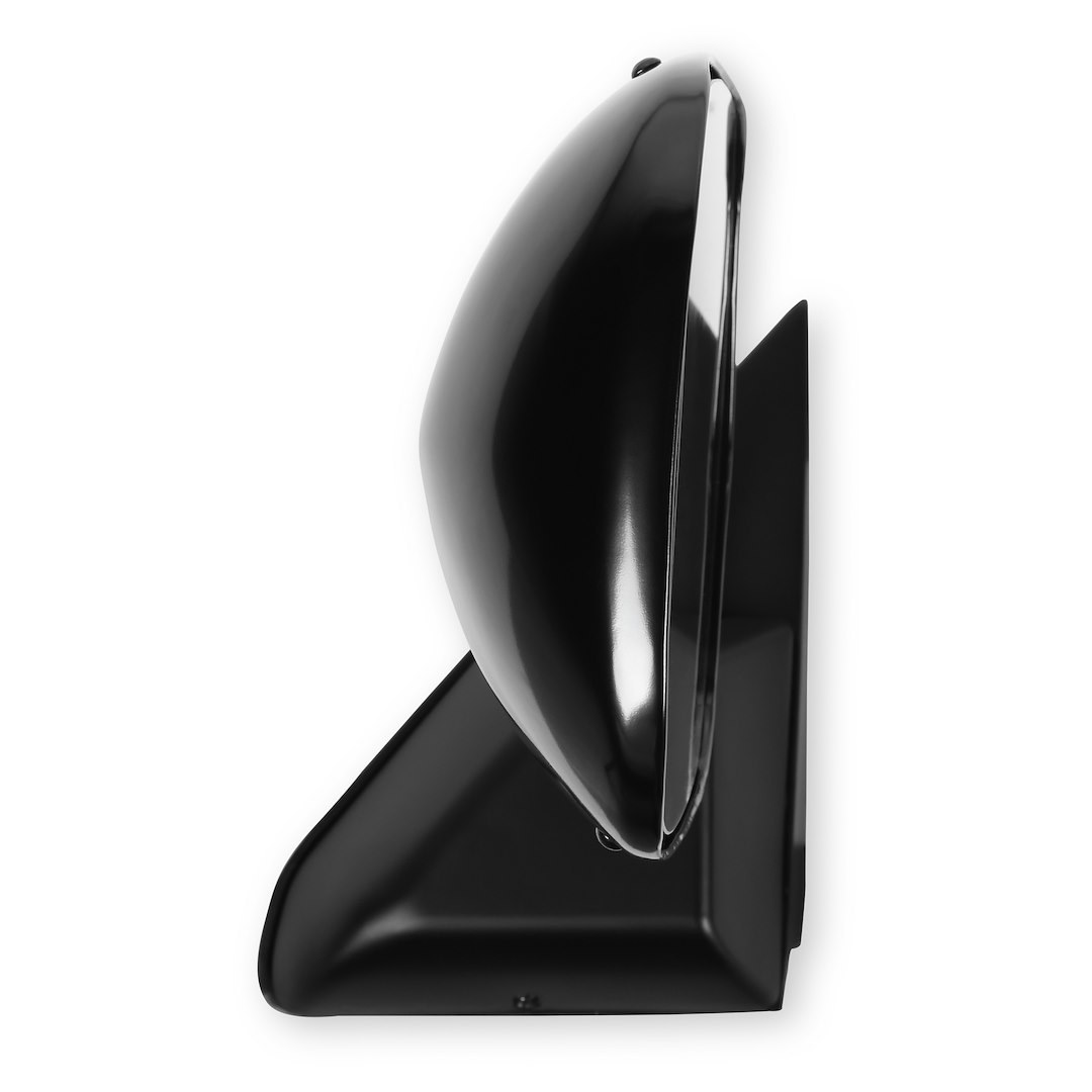 Holley Exterior Mirror, OEM Replacement, Single, Black, Manual, Foldaway, Without Heated Mirrors, Without Turn Signal Indicators – 04-381