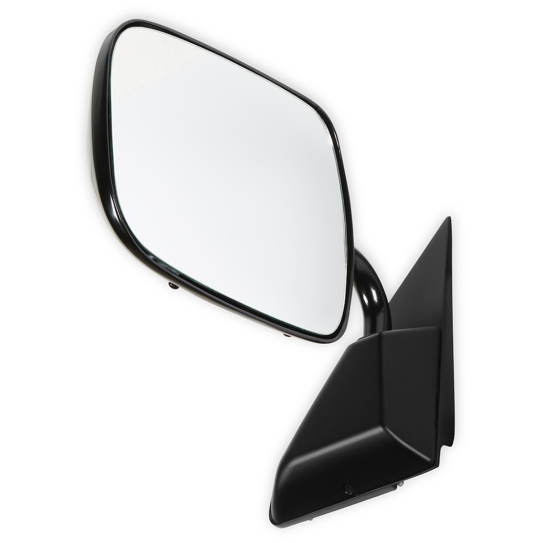 Holley Exterior Mirror, OEM Replacement, Single, Black, Manual, Foldaway, Without Heated Mirrors, Without Turn Signal Indicators – 04-381