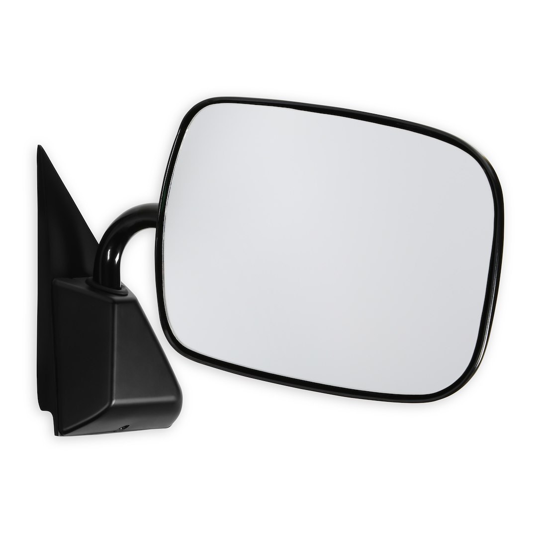 Holley Exterior Mirror, OEM Replacement, Single, Black, Manual, Foldaway, Without Heated Mirrors, Without Turn Signal Indicators – 04-382