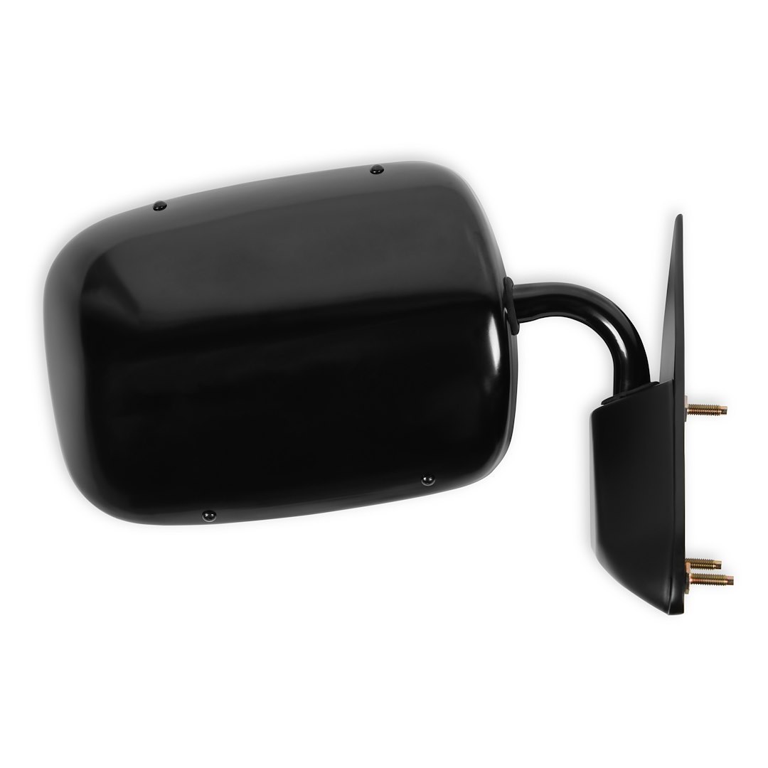 Holley Exterior Mirror, OEM Replacement, Single, Black, Manual, Foldaway, Without Heated Mirrors, Without Turn Signal Indicators – 04-382