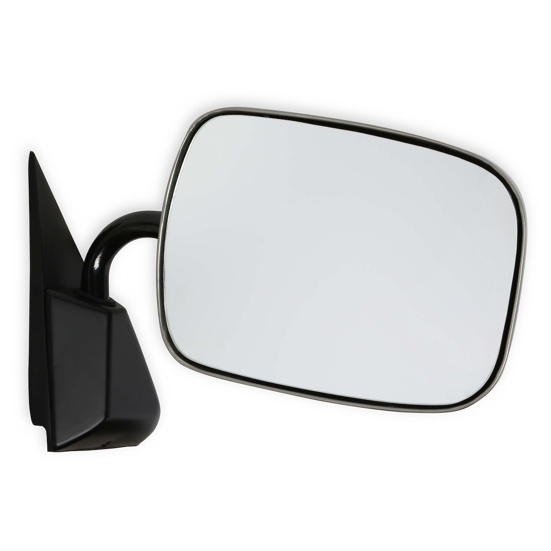 Holley Exterior Mirror, OEM Replacement, Single, Silver, Manual, Foldaway, Without Heated Mirrors, Without Turn Signal Indicators – 04-386
