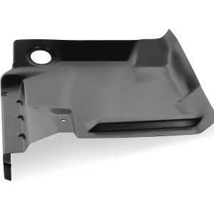 Holley Floor Pan, Full Left Side Floor, Without Drain Hole Cutouts, Black Edp Coated, Steel – 04-395