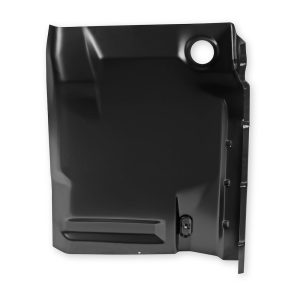 Holley Floor Pan, Full Left Side Floor, Without Drain Hole Cutouts, Black Edp Coated, Steel – 04-395
