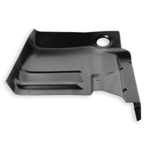 Holley Floor Pan, Full Right Side Floor, Without Drain Hole Cutouts, Black Edp Coated, Steel – 04-396