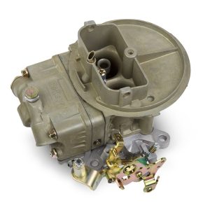 Holley Carburetor, Circle Track Use, 2 Barrel, 500 Cubic Feet Per Minute (cfm), Manual Choke, Gasoline, Dichromate Zinc – 0-4412CT