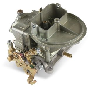 Holley Carburetor, Circle Track Use, 2 Barrel, 500 Cubic Feet Per Minute (cfm), Manual Choke, Gasoline, Dichromate Zinc – 0-4412CT