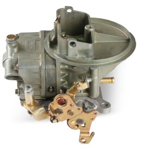 Holley Carburetor, Circle Track Use, 2 Barrel, 500 Cubic Feet Per Minute (cfm), Manual Choke, Gasoline, Dichromate Zinc – 0-4412CT