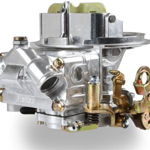 Holley Carburetor, 2 Barrel, 500 Cubic Feet Per Minute (cfm), Manual Choke, Gasoline, Shiny Zinc – 0-4412S