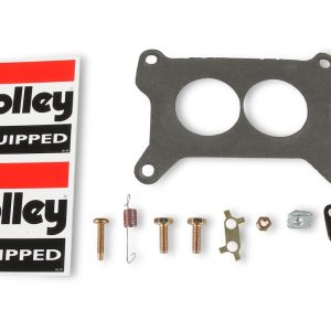 Holley Carburetor, 2 Barrel, 500 Cubic Feet Per Minute (cfm), Manual Choke, Gasoline, Shiny Zinc – 0-4412S