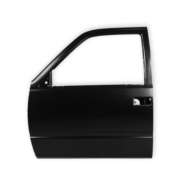 Holley Door Shell, Black, Edp Coated, With Mirror Hole Cutouts/ Door Handle Hole Cutout – 04-455