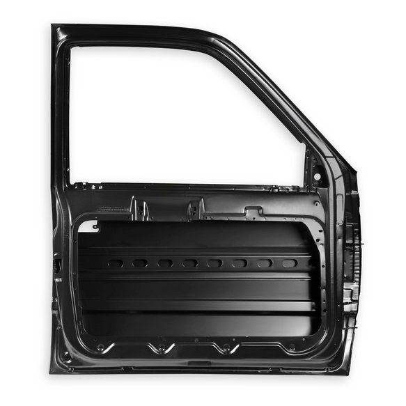 Holley Door Shell, Black, Edp Coated, With Mirror Hole Cutouts/ Door Handle Hole Cutout – 04-455