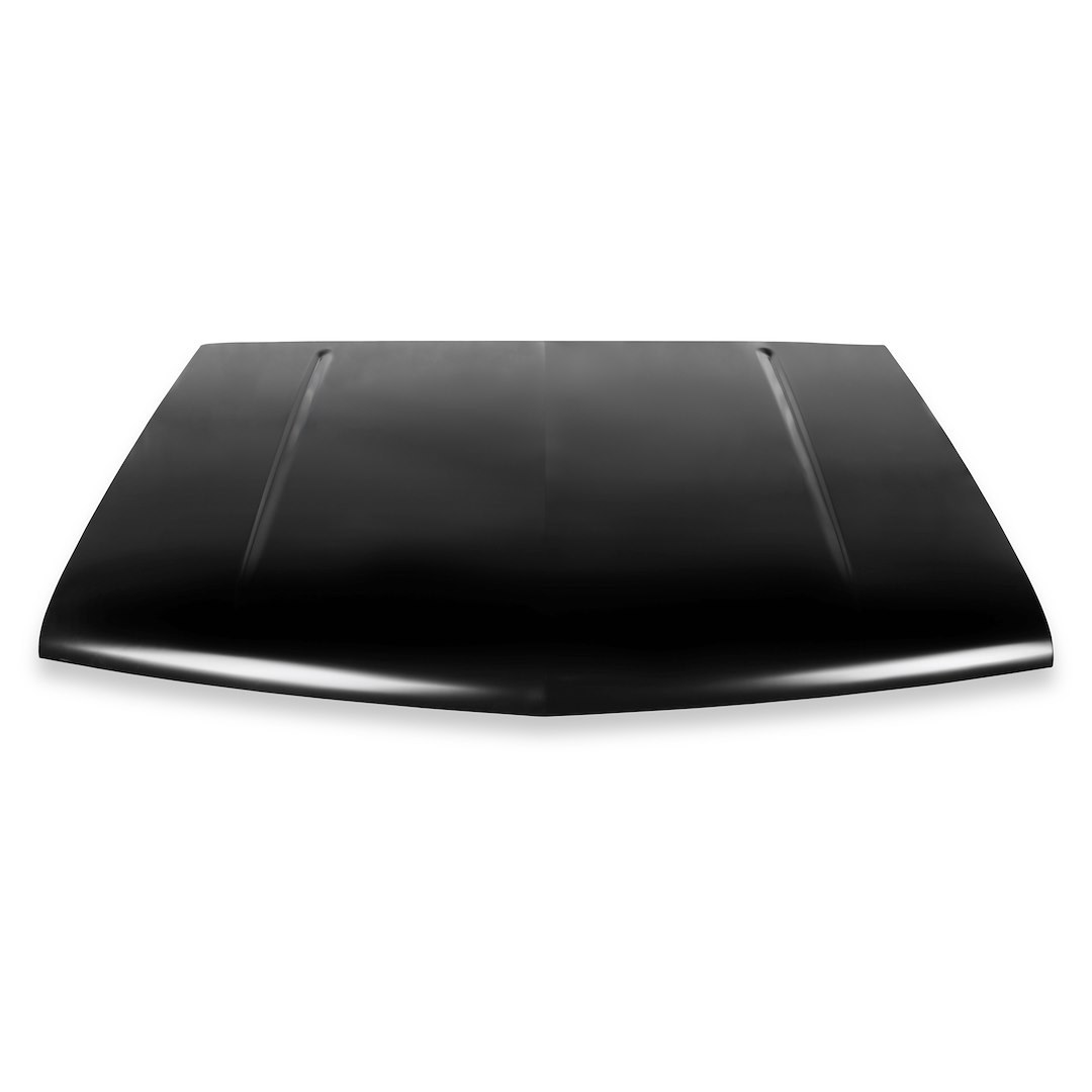 Holley Hood, Without Hood Scoops, Bolt on, Edp Coated, Black, Steel – 04-466