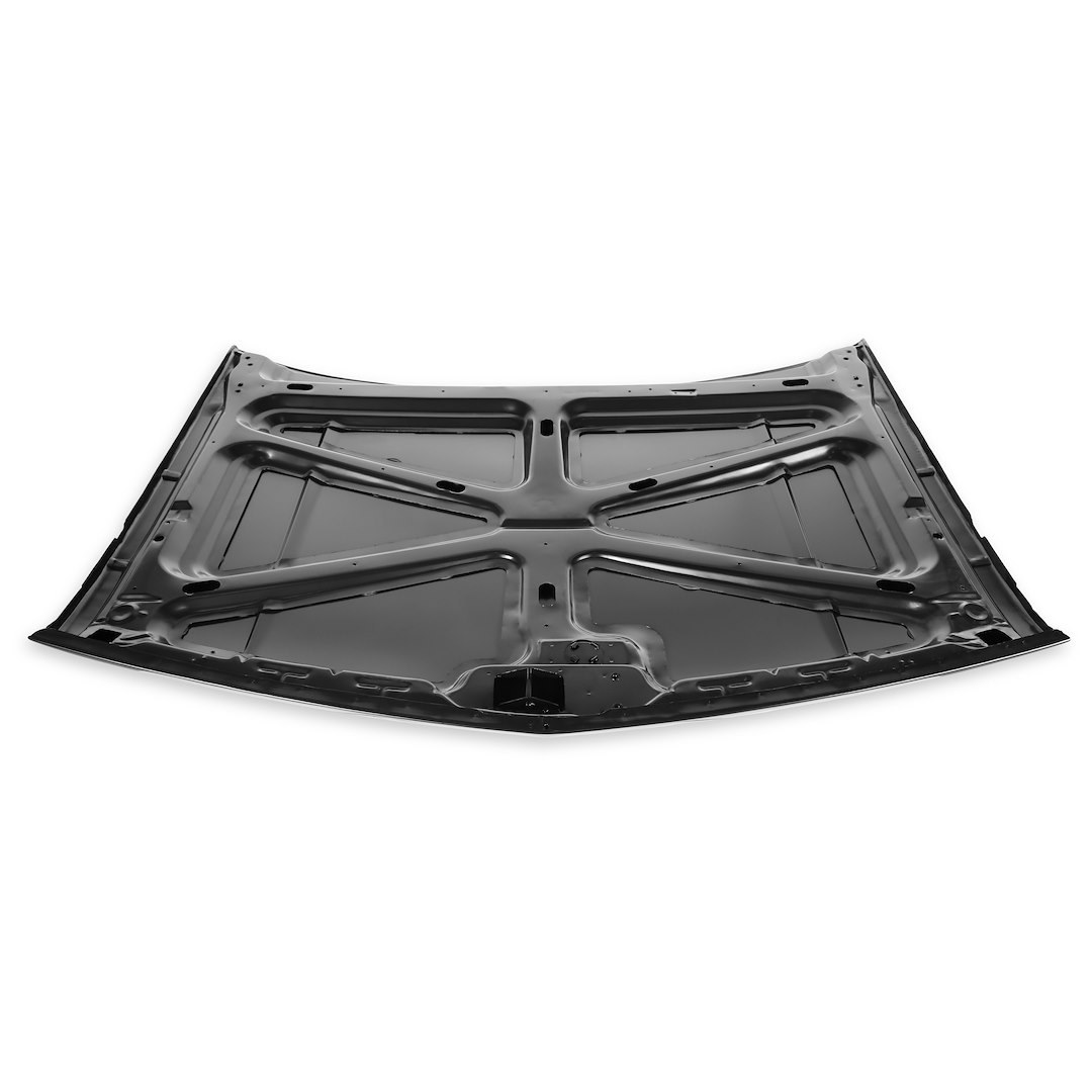 Holley Hood, Without Hood Scoops, Bolt on, Edp Coated, Black, Steel – 04-466