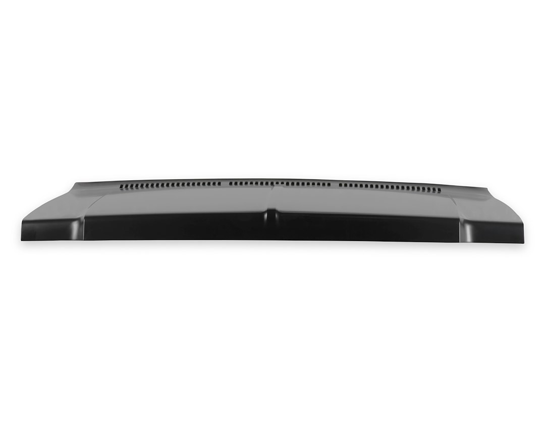 Holley Hood, Without Hood Scoops, Bolt on, Edp Coated, Black, Steel – 04-482