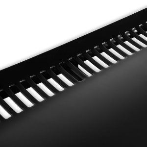 Holley Hood, Without Hood Scoops, Bolt on, Edp Coated, Black, Steel – 04-482