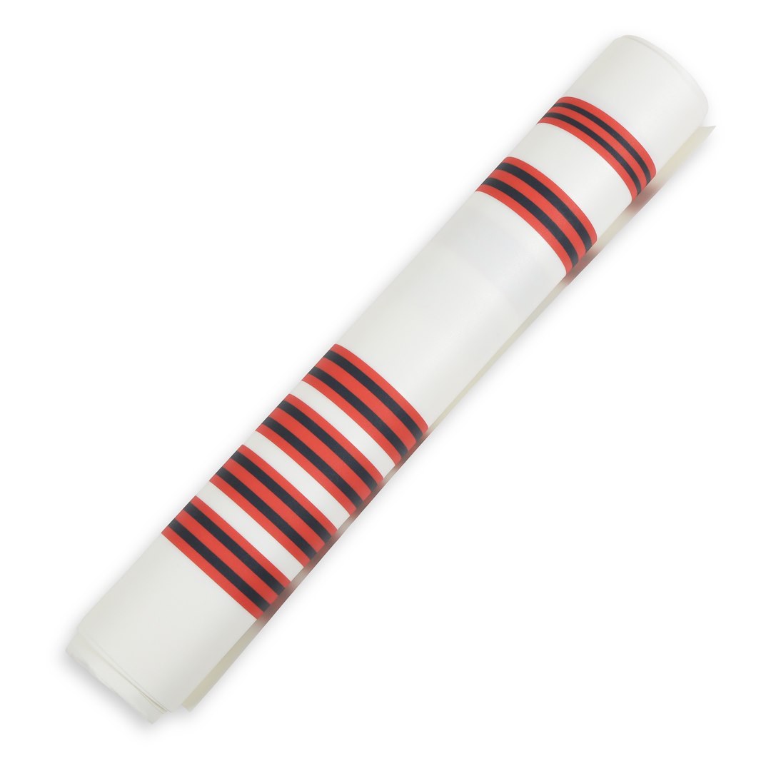 Holley Stripe Kit, 5 Band Color Design, Vermillion/ Black – 04-524