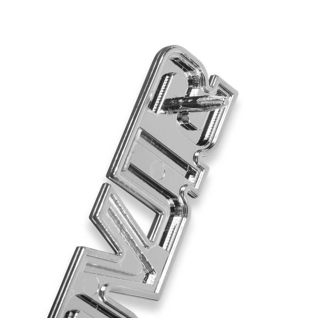Holley Emblem, Silverado 30 Design, Fender, Black/ Silver, Set of 2 – 04-554