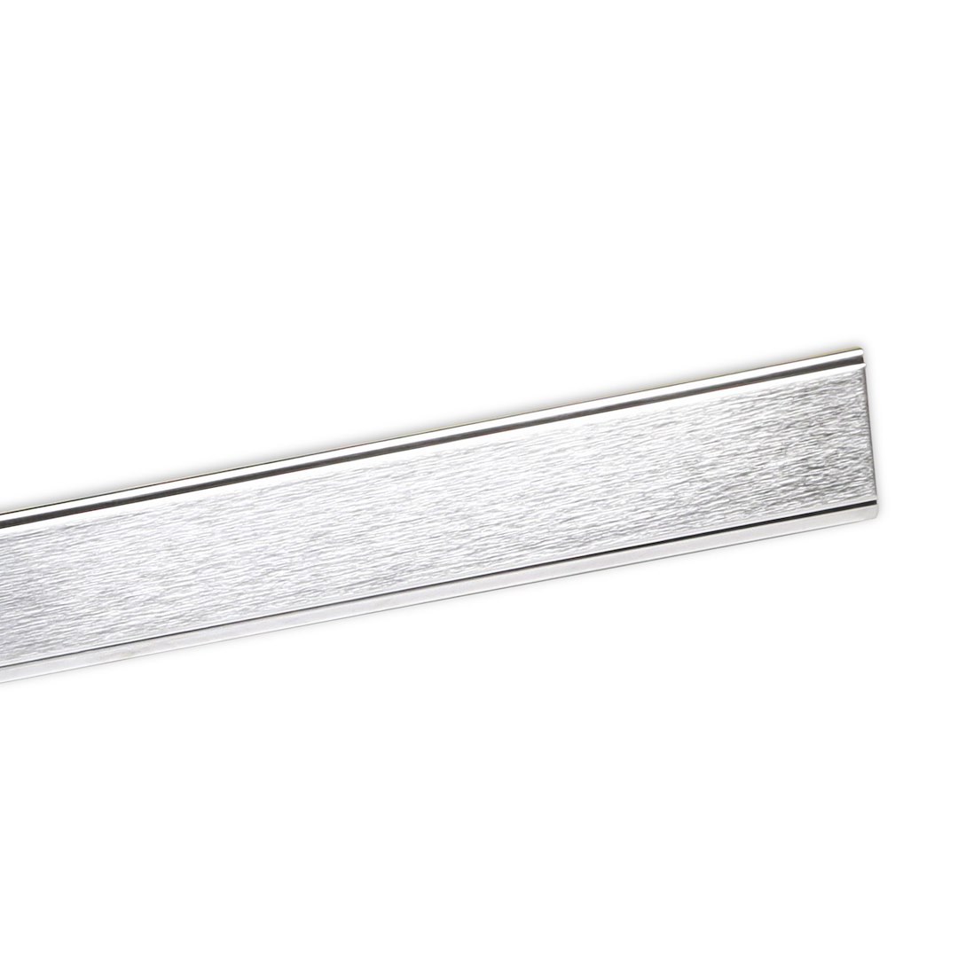 Holley Trim Molding, 3 Piece, With Insert, Silver/ Yellow, Brushed Aluminum, With Mounting Kit – 04-560