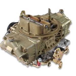 Holley Carburetor, Double Pumper ® Model 4150 ™, 4 Barrel, 650 Cubic Feet Per Minute (cfm), Square Bore Flange, Electric Choke – 0-4777CE
