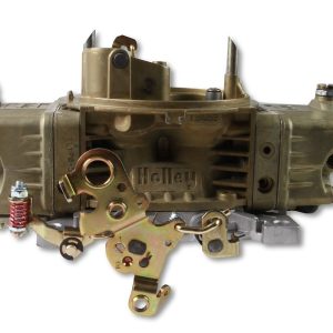 Holley Carburetor, Double Pumper ® Model 4150 ™, 4 Barrel, 650 Cubic Feet Per Minute (cfm), Square Bore Flange, Electric Choke – 0-4777CE