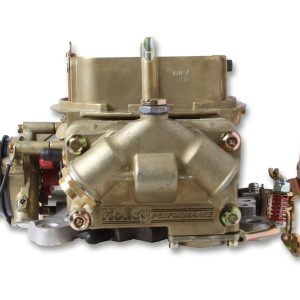 Holley Carburetor, Double Pumper ® Model 4150 ™, 4 Barrel, 650 Cubic Feet Per Minute (cfm), Square Bore Flange, Electric Choke – 0-4777CE
