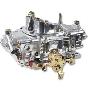 Holley Carburetor, Double Pumper ® Model 4150 ™, 4 Barrel, 650 Cubic Feet Per Minute (cfm), Square Bore Flange, Electric Choke – 0-4777SAE