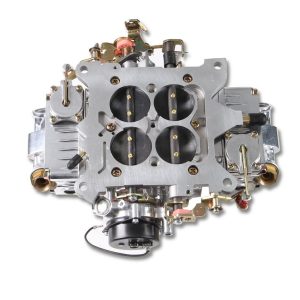 Holley Carburetor, Double Pumper ® Model 4150 ™, 4 Barrel, 650 Cubic Feet Per Minute (cfm), Square Bore Flange, Electric Choke – 0-4777SAE