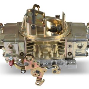 Holley Carburetor, Double Pumper ® Model 4150 ™, 4 Barrel, 750 Cubic Feet Per Minute (cfm), Square Bore Flange, Manual Choke – 0-4779C