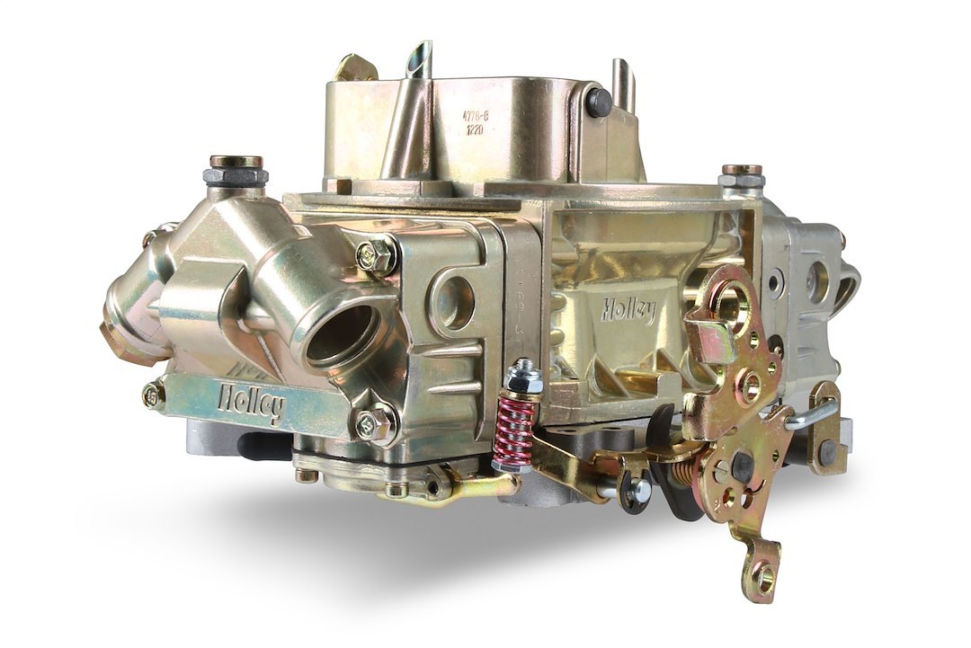 Holley Carburetor, Double Pumper ® Model 4150 ™, 4 Barrel, 750 Cubic Feet Per Minute (cfm), Square Bore Flange, Manual Choke – 0-4779C