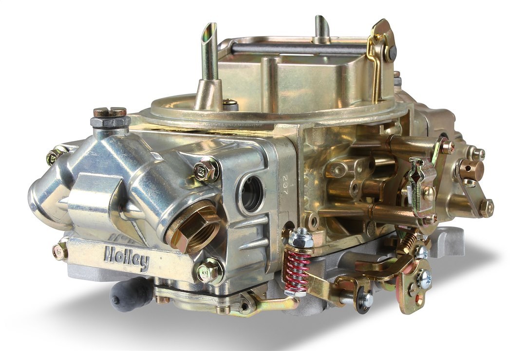 Holley Carburetor, Double Pumper ® Model 4150 ™, 4 Barrel, 750 Cubic Feet Per Minute (cfm), Square Bore Flange, Manual Choke – 0-4779C
