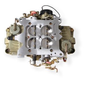 Holley Carburetor, Double Pumper ® Model 4150 ™, 4 Barrel, 750 Cubic Feet Per Minute (cfm), Square Bore Flange, Electric Choke – 0-4779CE