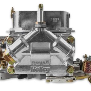 Holley Carburetor, Double Pumper ® Model 4150 ™, 4 Barrel, 850 Cubic Feet Per Minute (cfm), Square Bore Flange, Manual Choke – 0-4781S