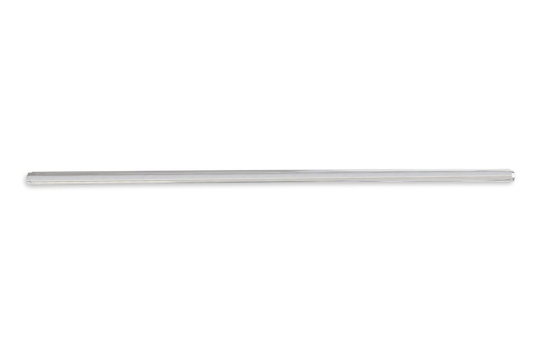 Holley Grille Molding, Upper, Silver, Anodized Aluminum, With Clips – 06-103