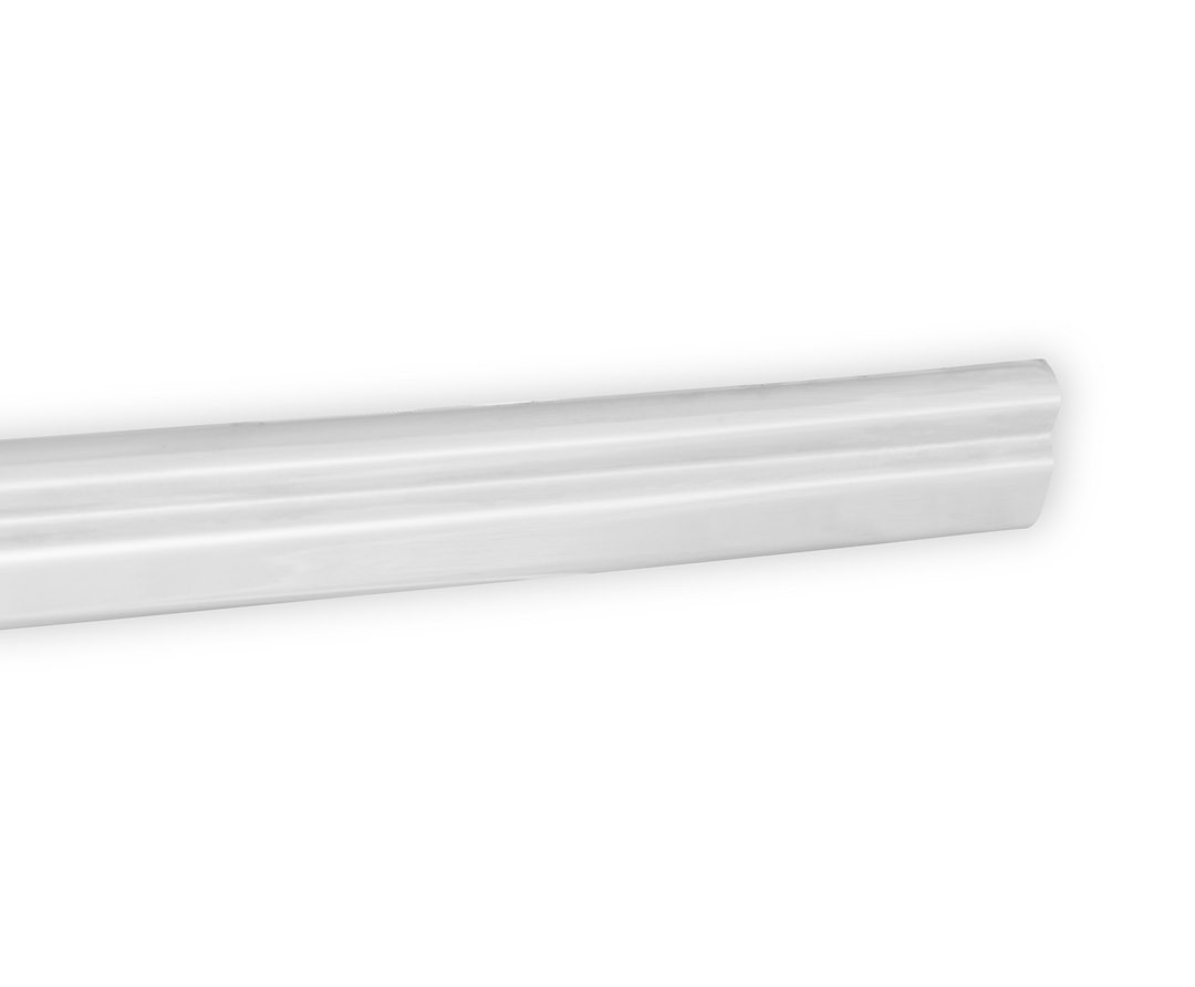 Holley Grille Molding, Upper, Silver, Anodized Aluminum, With Clips – 06-111