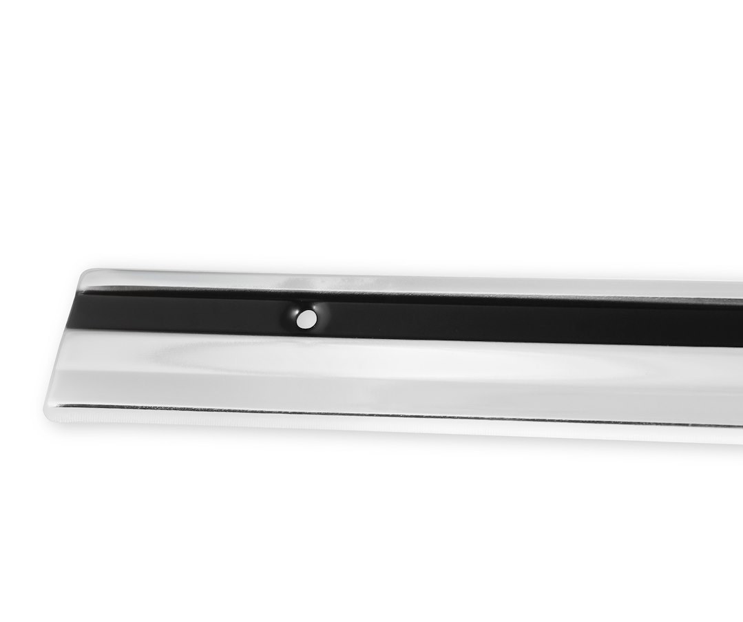 Holley Fender Trim, Polished, Silver, Aluminum – 06-117
