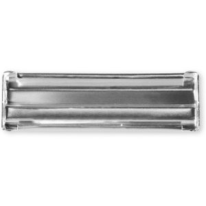 Holley Side Molding, Polished, Silver, Aluminum, Single Piece, With Clips – 06-124