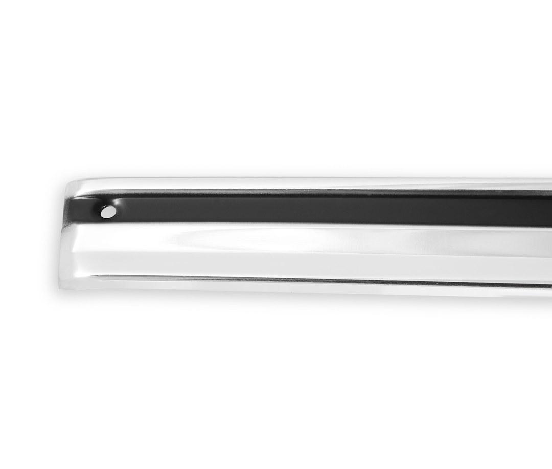 Holley Door Molding, Polished Aluminum, With Clips – 06-125